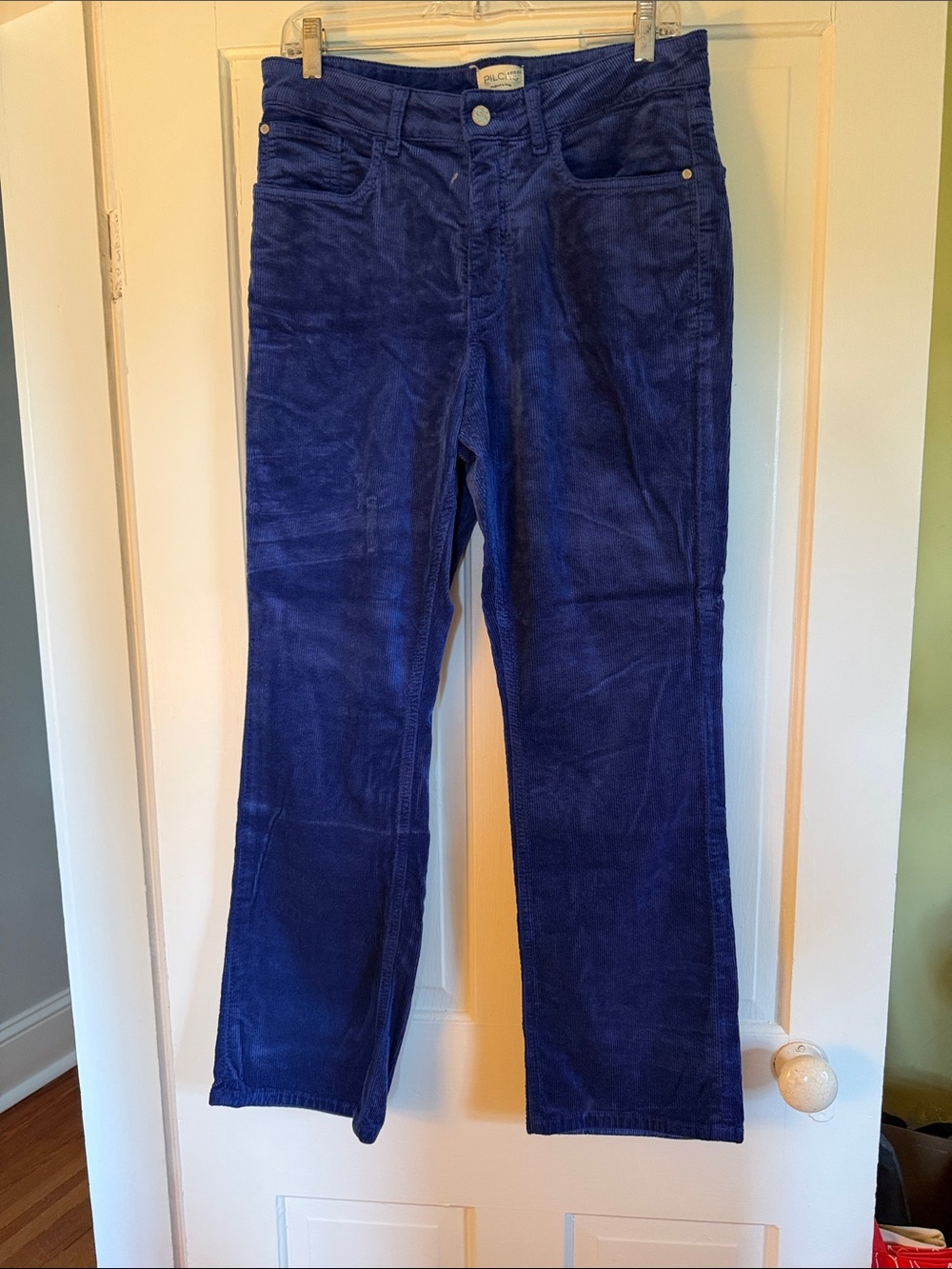 Pilcro Corduroy Flare Deep Blue SZ 30T